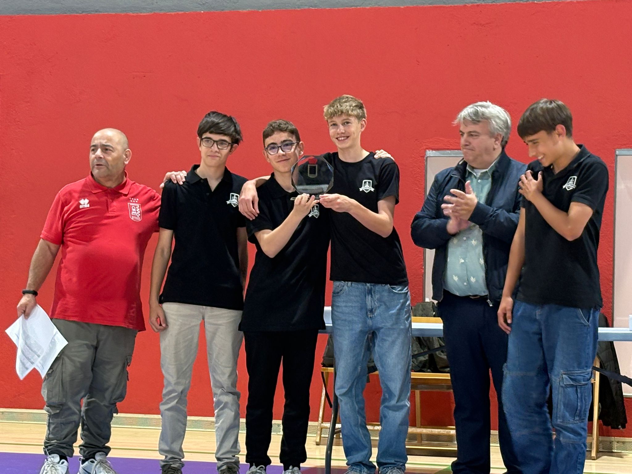 CAMPEONES DE LIGA INFANTIL MADRILEÑA SUB-16